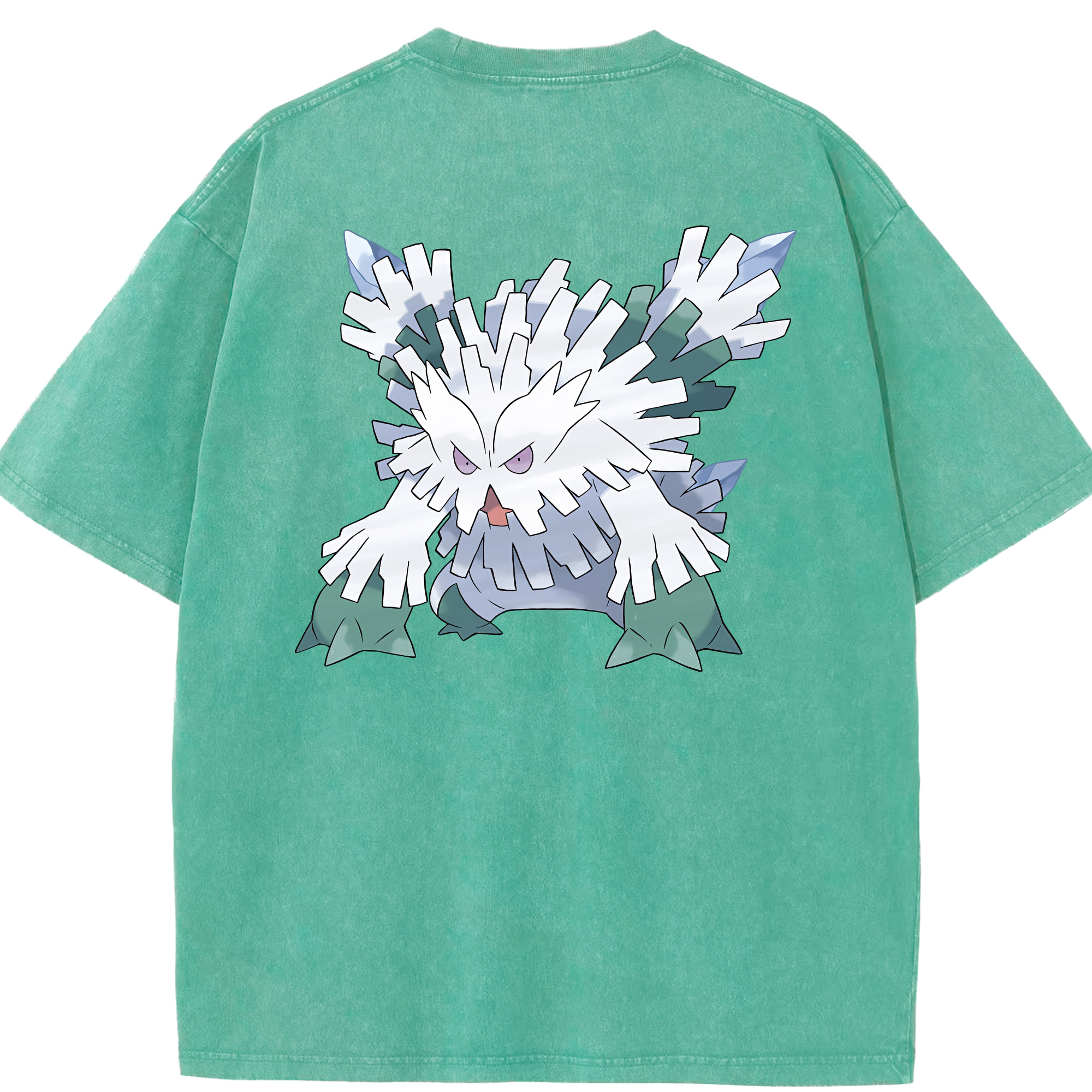 （画像用） ポケットモンスター Pokémon 綿100% ヴィンテージ風 半袖Tシャツ（背面プリント）